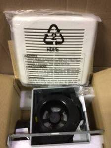 lot 57 image: GreenBuilder Series 80 CFM Wall or Ceiling Bathroom Exhaust Fan, ENERGY STAR by Delta Breez see pictures