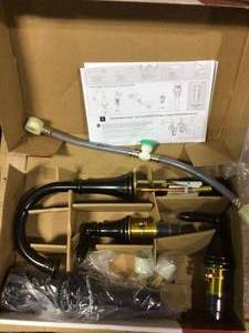 lot 68 image: Courant 8 in. Widespread 2-Handle Bathroom Faucet in Tuscan Bronze by Pfister open box see pictures