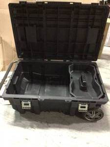 lot 79 image: 25 Gal. Connect Rolling Tool Box see pictures