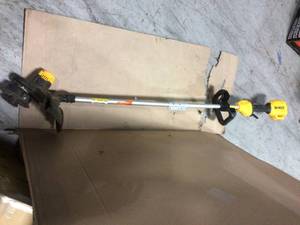 lot 93 image: 20V Cordless String Trimmer (Tool Only) by DEWALT see pictures