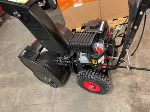 lot 118 image: Legend Force 24 in. Two-Stage Gas Snow Blower with Electric Start in good condition see pictures