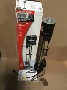 12 HP Stainless Steel Pedestal Sump Pump by Everbilt