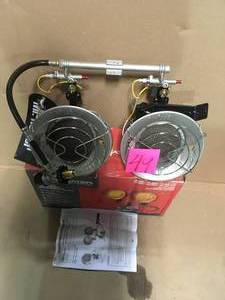 30,000 BTU Radiant Double Tank Top Propane Heater by Mr. Heater