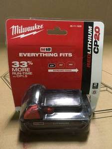 M18 18-Volt Lithium-Ion 2.0 Ah Compact Battery by Milwaukee