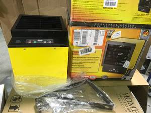 34,120 BTU Ceiling Mount Electric Forced Air Garage Heater with Remote Control