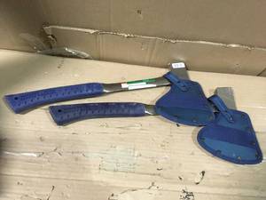 16 in. Campers Nylon-Vinyl Shock Reduction Grip Handle Axe by Estwing