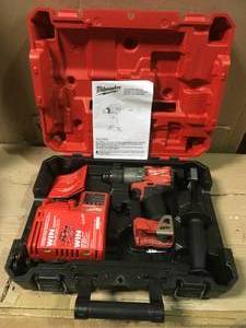 M18 Fuel 18-Volt Lithium-Ion Brushless Cordless 12 in. Hammer Drill Driver Kit with Two 5.0 Ah Batteries and Hard Case by Milwaukee