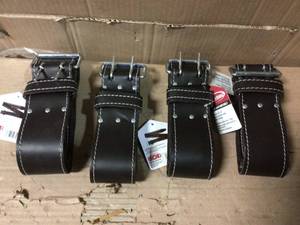 2.5 in. Oil Tanned Leather Work Belt by McGuire-Nicholas