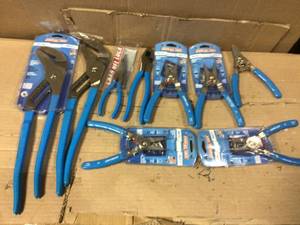 Lot of assorted Channel Lock tools see pictures