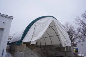30 x 20 Polyethylene Storage Shed