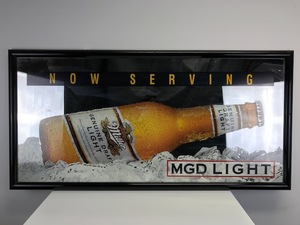 XL MGD Light Beer Sign