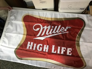 Miller High Life Flag