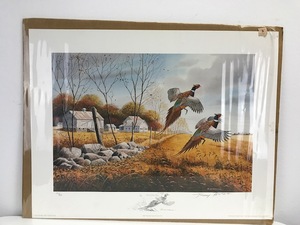 Jerry Raedeke - The Golden Days - Print 471999 - Unframed - Signed (Bent Corners)