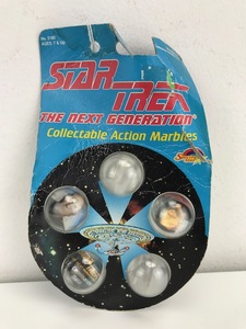 Vintage Star Trek The Next Generation Collectable Action Marbles