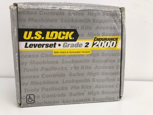 Door Handle - Leverset - Grade 2 - U.S. Lock
