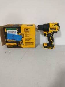 lot 1 image: DEWALT ATOMIC 20-Volt MAX Brushless Cordless 12 in. DrillDriver (Tool-Only)