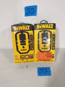 lot 22 image: 2 DEWALT 140-Watt Power Inverter with Dual USB Ports