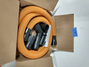 lot 63 image: RIDGID 1-78 in. x 10 ft. Pro-Grade Locking Vacuum Hose Kit for RIDGID WetDry Shop Vacuums