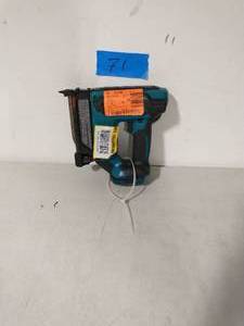 lot 71 image: MAKITA 18-Volt LXT Lithium-Ion 23-Gauge Cordless Pin Nailer (Tool-Only)