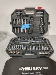lot 3 image: HUSKY 14 in., 38 in. and 12 in. Drive Mechanics Tool Set (149-Piece)