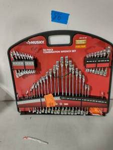 lot 86 image: HUSKY 50 PIECE COMBINATION WRENCH SET