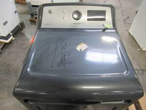 lot 210 image: GE 7.4 cu. ft. Smart 240-Volt Diamond Gray Electric Dryer with Steam and Sanitize Cycle, ENERGY STAR GTD84ECPNDG