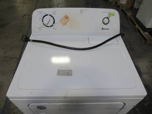 lot 232 image: Amana 6.5 cu. ft. Electric Dryer in White NED4655EW