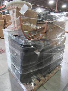 lot 397 image: WHOLESALE MIXED PALLET OF MISCELLANEOUS INDOOROUTDOOR FURNITURE, & MORE
