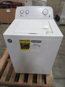lot 303 image: Amana 3.5 cu. ft. Top Load Washer in White NTW4516FW