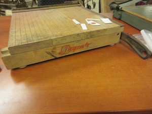 lot 303 image: INGENTO 12 PAPER CUTTER - No. 4
