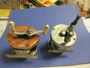 lot 312 image: VINTAGE FISHING REELS