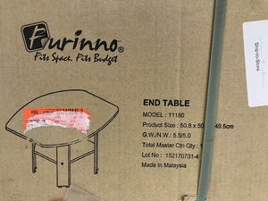 NEW Furinno End Table