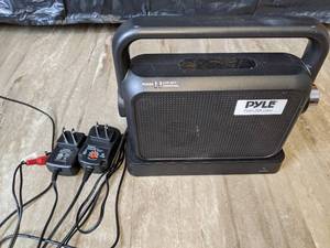 lot 313 image: Pyle Wireless Portable Bedside TV Speaker