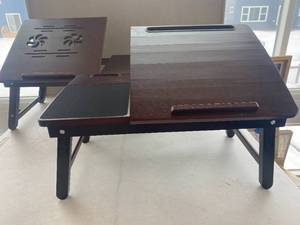 lot 29 image: Collapsible Desk With Lift Top and Side With Drawer