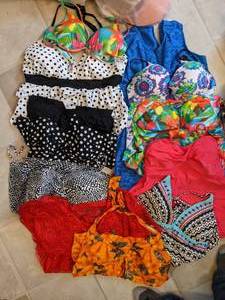 lot 432 image: Lot of Swimsuit Tops (and one bottom)