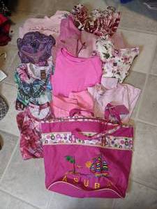 lot 448 image: Womens Pink Clothing Lot