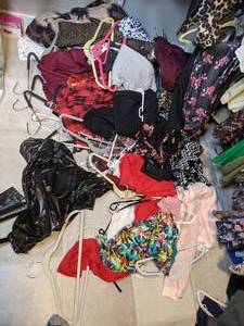 lot 471 image: Two Garbage Bags Filled with Womens Clothes