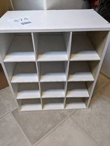 lot 474 image: Twelve Cubby Organizer
