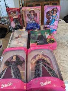 lot 369 image: Seven Special Edition Barbies in Original Packaging