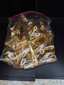 lot 523 image: Bag of Gold Tone Wm. Rogers and Sons Flatware