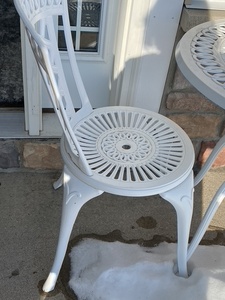 lot 578 image: 3pc Outdoor Furniture Set