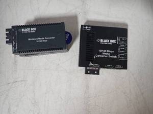 lot 26 image: Black Box&nbspLHC014ABlack Box&nbspLHC040ABlack Box&nbspLHC040A(no cables)