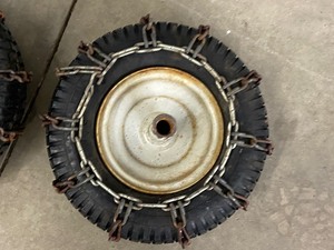 Set Of (2) Snowblower Wheels & Tires
