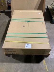 lot 6 image: HUSKY 52 in. Adjustable Height Work Table with 2-drawers in black NEW See Pics