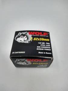 20 Rounds 7.62x39mm Ammo (AK-47)