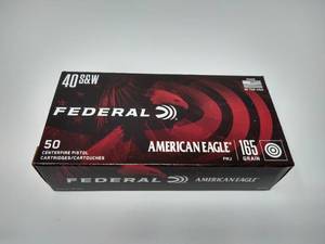 50 Rounds .40 S&W FMJ Ammo
