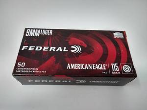 50 Rounds 9mm Ammunition