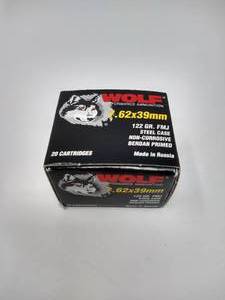 20 Rounds 7.62x39mm Ammo (AK-47)