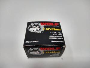20 Rounds 7.62x39mm Ammo (AK-47)