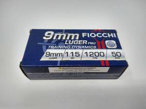 50 Rounds 9mm Ammunition
